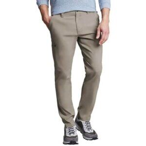 Copper & Oak Supply Co. NWT Men's Straight Fit Stretch Tech Pant, 36x34 Tan